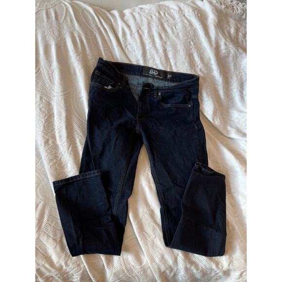 Another Hype Piece Back In Black Jeans Mens 34x32 - Picture 4 of 6